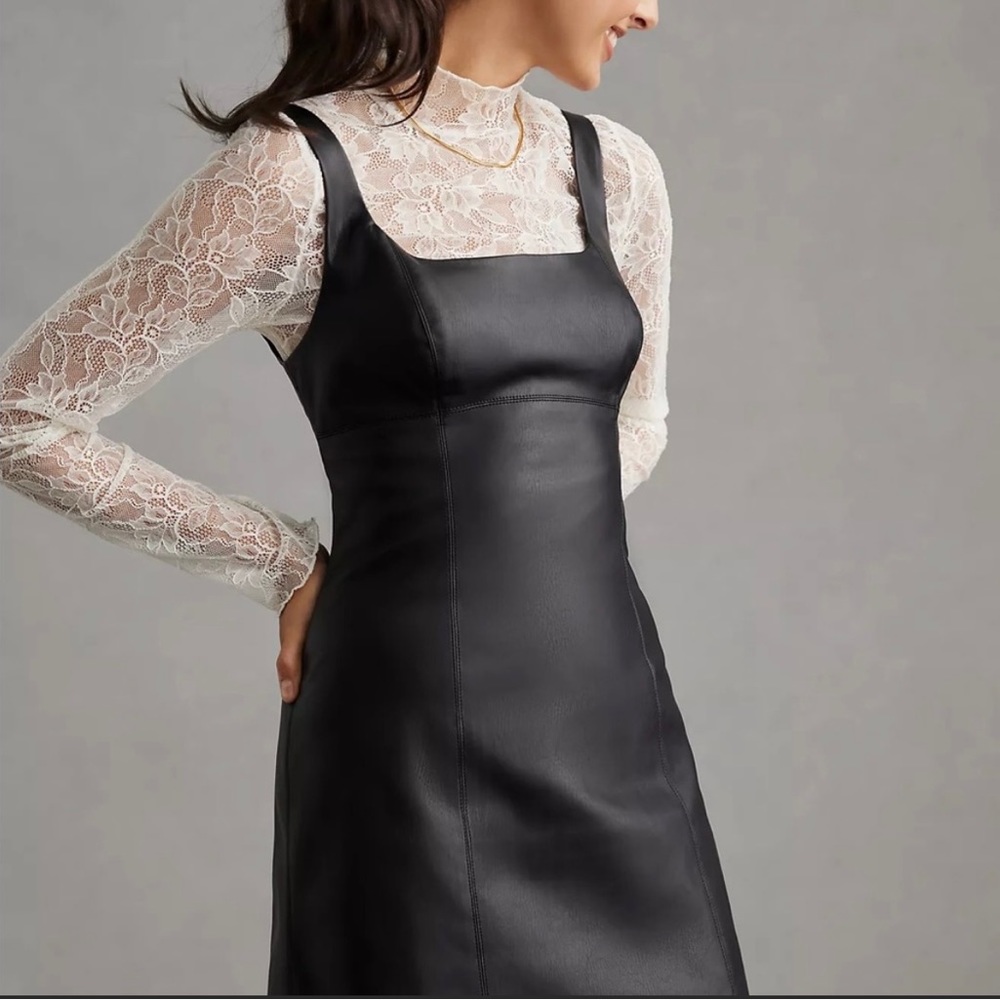 Anthropologie Black Dress